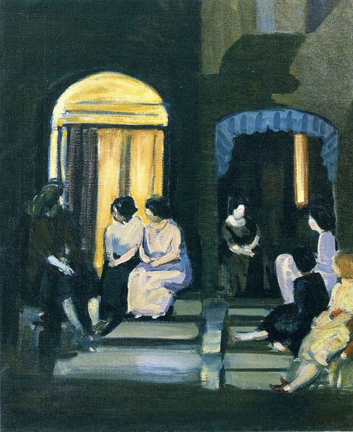 St. Botolphe's Street By George Benjamin Luks