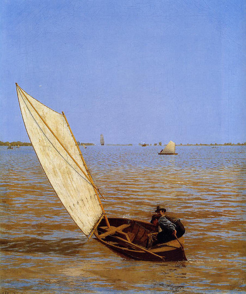 Starting Out After Rail By Thomas Eakins By Thomas Eakins