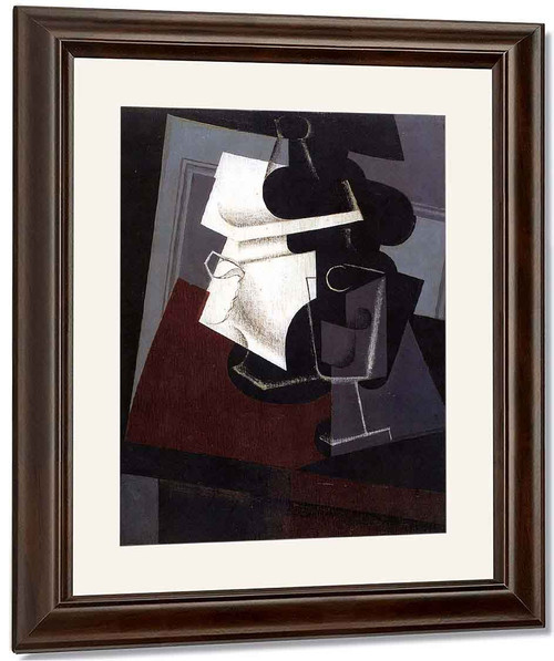 Still Life On A Table By Juan Gris