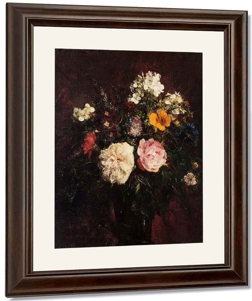 Still Life With Flowers By Henri Fantin Latour By Henri Fantin Latour