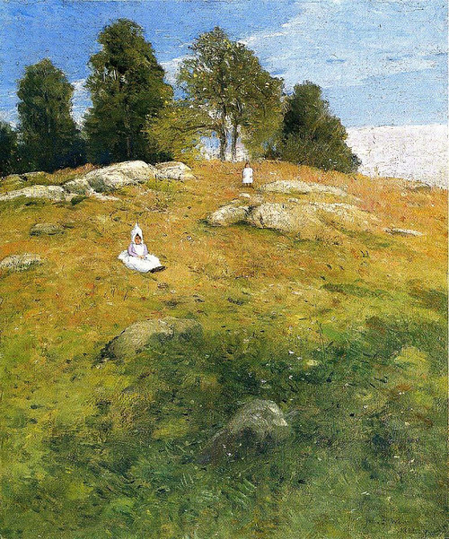 Summer Afternoon, Shinnecock Landscape By Julian Alden Weir American 1852 1919