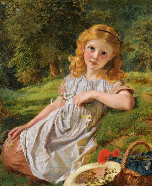 Summer Flowers By Sophie Anderson Summer Flowers By Sophie Anderson