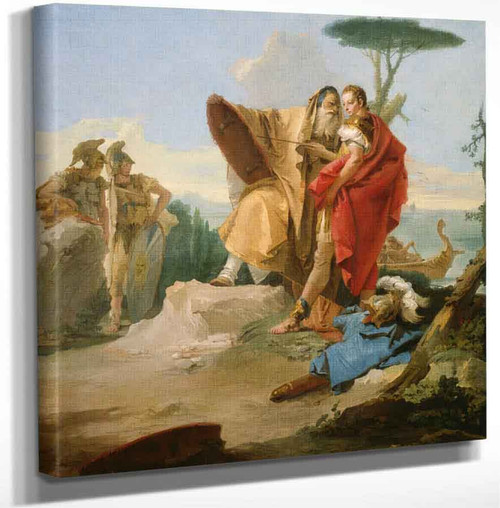 Rinaldo And The Magus Of Ascalon By Giovanni Battista Tiepolo Art Reproduction