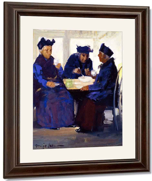 Tea Party By George Benjamin Luks