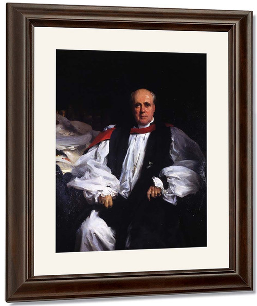 The Archbishop Of Canterbury By John Singer Sargent By John Singer Sargent