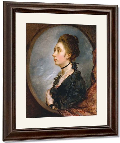 The Artist's Daughter Margaret By Thomas Gainsborough By Thomas Gainsborough