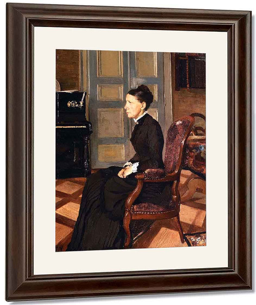 The Artist's Mother By Felix Vallotton