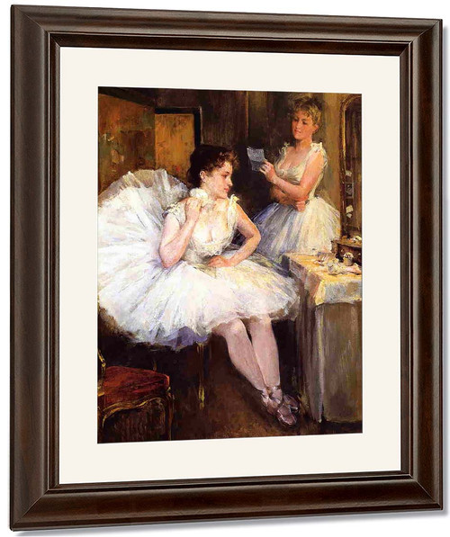 The Ballet Dancers By Willard Leroy Metcalf By Willard Leroy Metcalf