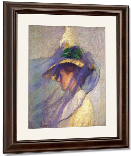 The Blue Veil By Edmund Tarbell