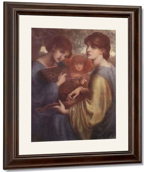 The Bower Meadow Study1 By Dante Gabriel Rossetti