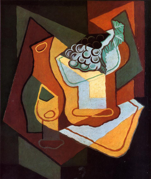 The Bunch Of Grapes6 By Juan Gris