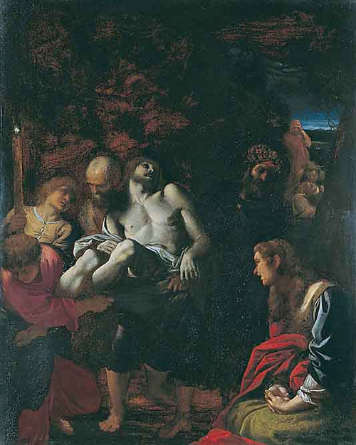 The Burial Of Christ By Annibale Carracci By Annibale Carracci