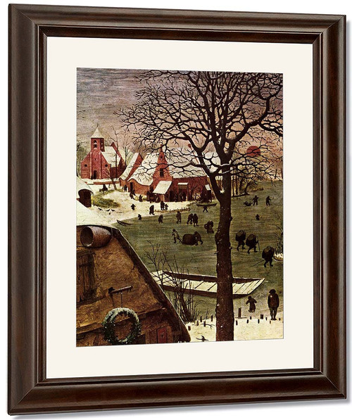 The Census At Bethlehem 12 By Pieter Bruegel The Elder By Pieter Bruegel The Elder