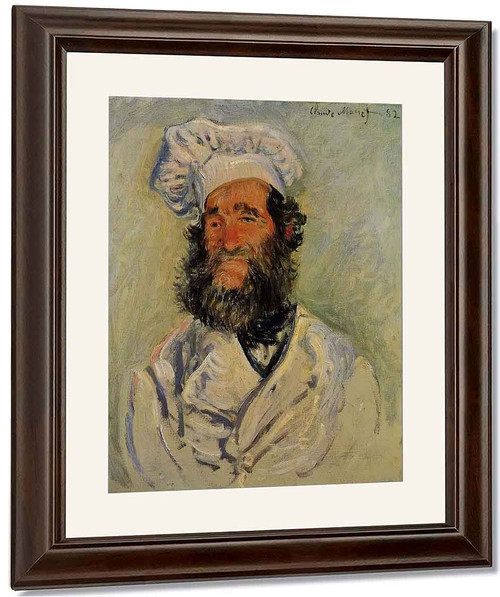 The Chef, Pere Paul By Claude Oscar Monet