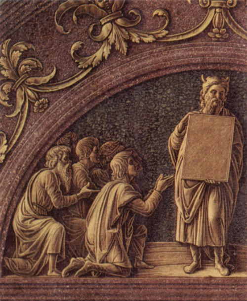 The Circumsicion Of Jesus, Detail 5 By Andrea Mantegna