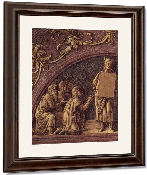 The Circumsicion Of Jesus, Detail 5 By Andrea Mantegna