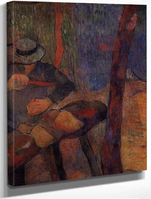 The Clog Maker By Paul Gauguin By Paul Gauguin