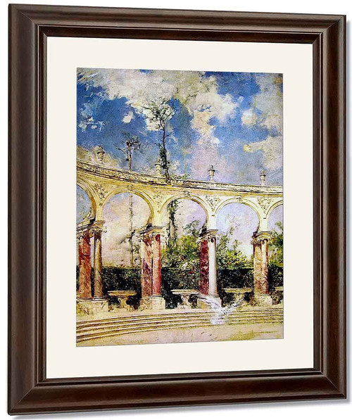 The Colonade In Versailles By Giovanni Boldini By Giovanni Boldini