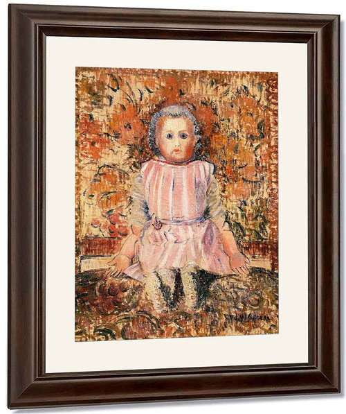 The Doll By Gustave Loiseau By Gustave Loiseau