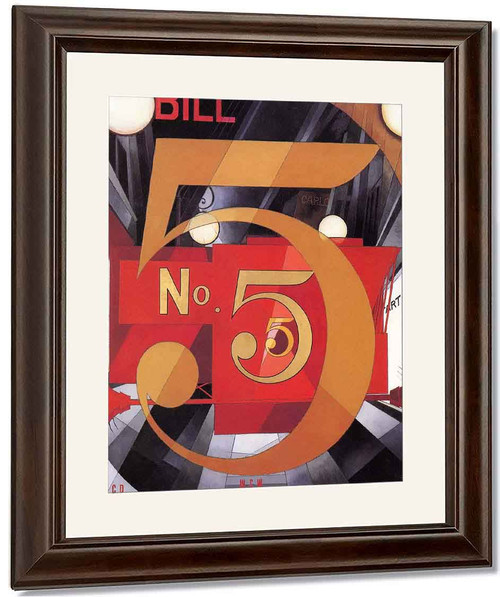 The Figure 5 In Gold By Charles Demuth By Charles Demuth