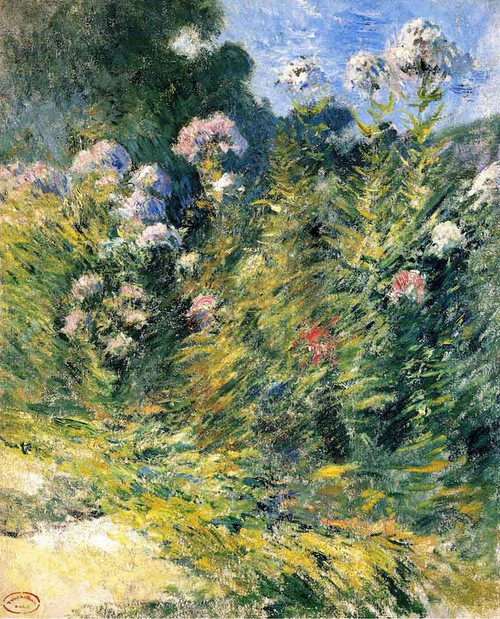 The Flower Garden By John Twachtman The Flower Garden By John Twachtman