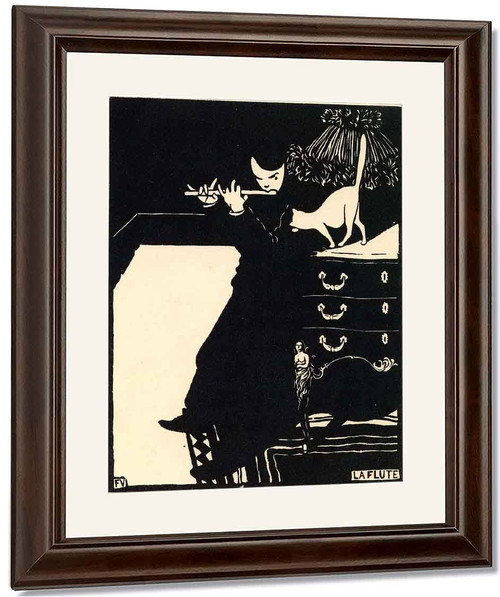 The Flute By Felix Vallotton