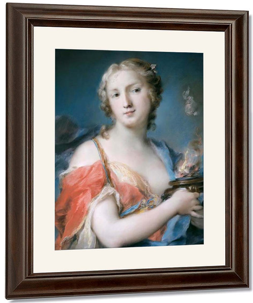 The Four Elements, Fire By Rosalba Carriera By Rosalba Carriera