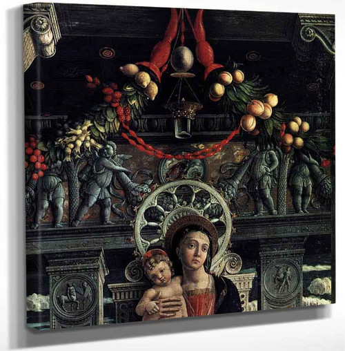 San Zeno Polyptych 1 By Andrea Mantegna Art Reproduction
