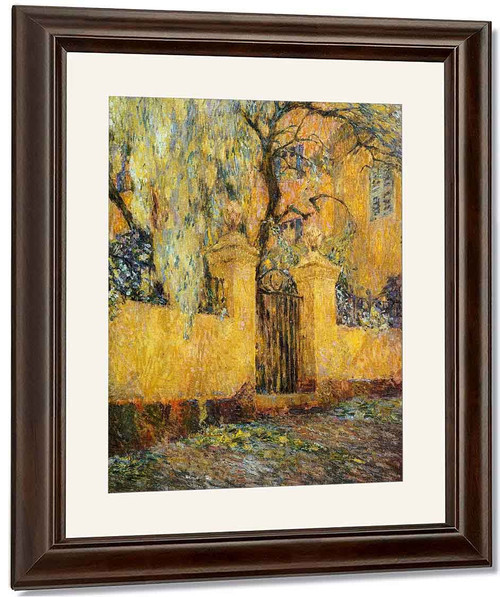 The Gates Of Morning's Release By Henri Le Sidaner By Henri Le Sidaner