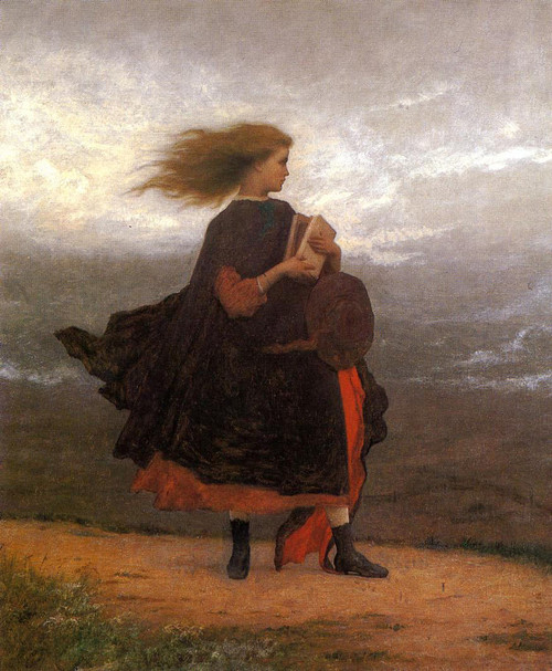 The Girl I Left Behind Me By Eastman Johnson By Eastman Johnson The Girl I Left Behind Me By Eastman Johnson By Eastman Johnson