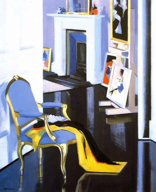 The Gold Chair By Francis Campbell Bolleau Cadell By Francis Campbell Bolleau Cadell