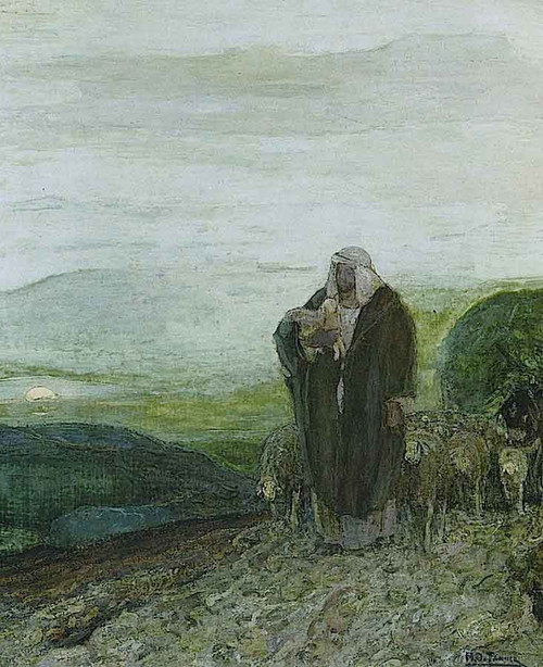 The Good Shepherd3 By Henry Ossawa Tanner