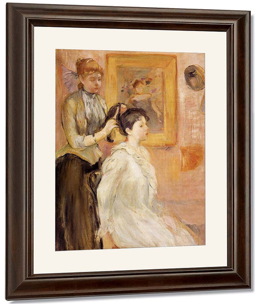 The Hairdresser By Berthe Morisot