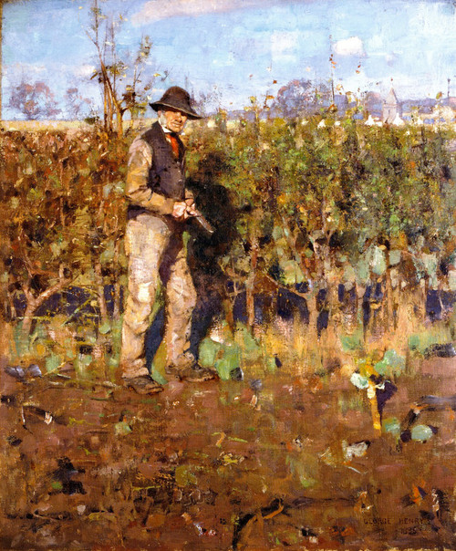The Hedgecutter By George Henry, R.A., R.S.A., R.S.W. By George Henry, R.A., R.S.A., R.S.W.