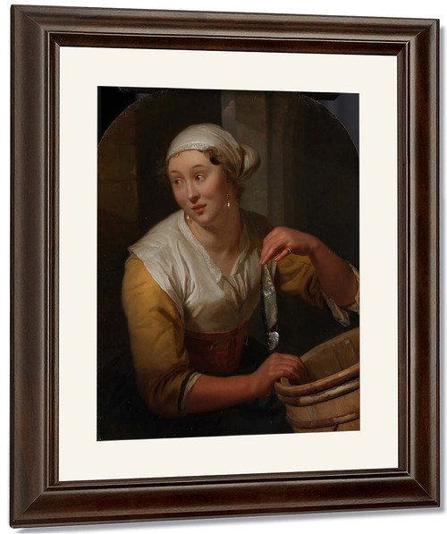 The Herring Seller By Godfried Schalcken