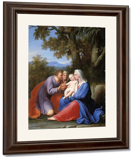 The Holy Family With Saint Anne By Marcantonio Franceschini By Marcantonio Franceschini