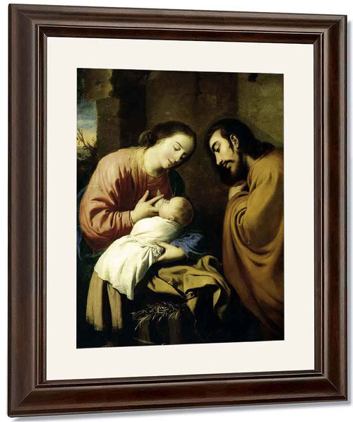 The Holy Family By Francisco De Zurbaran