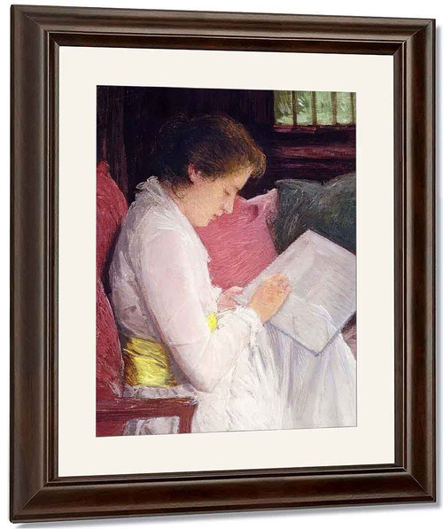 The Lace Maker By Julian Alden Weir American 1852 1919