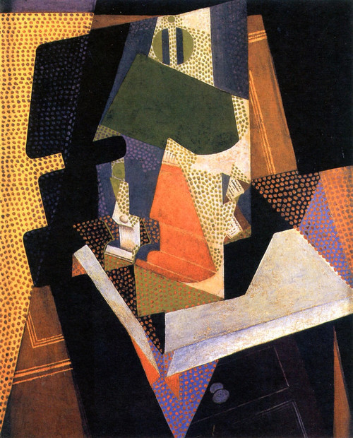 The Lamp1 By Juan Gris
