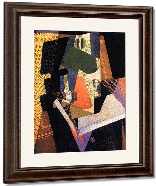 The Lamp1 By Juan Gris