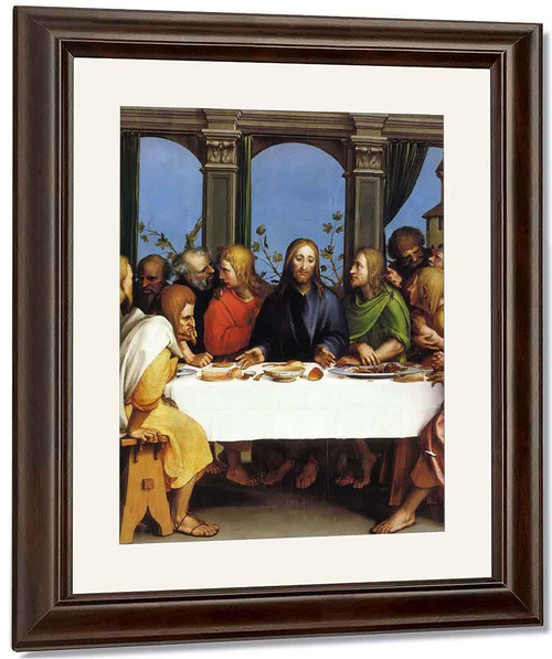 The Last Supper By Hans Holbein The Younger By Hans Holbein The Younger