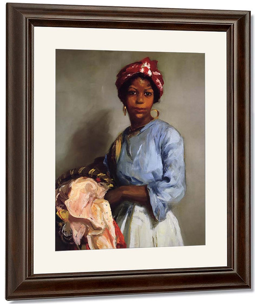 The Laundress By Robert Henri