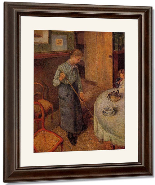 The Little Country Maid By Camille Pissarro By Camille Pissarro