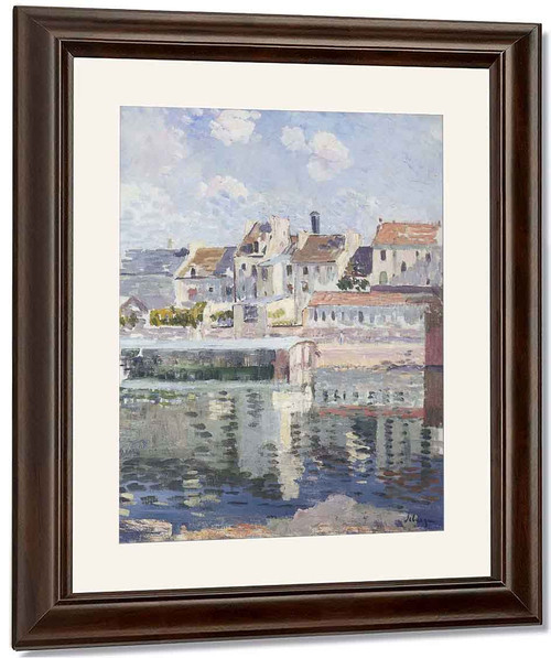 The Marne At Lagny5 By Henri Lebasque By Henri Lebasque