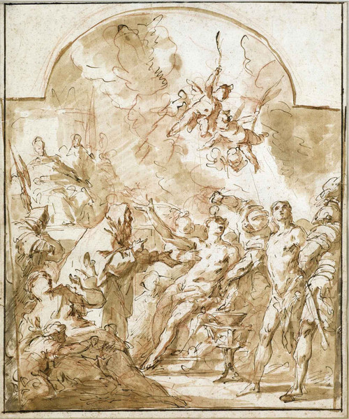 The Martyrdom Of Sts Felix And Fortunatus By Gaspare Diziani