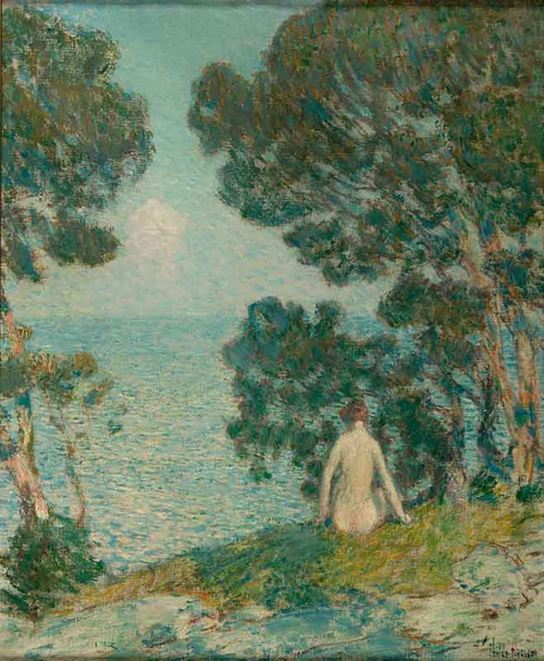 The North Shore By Frederick Childe Hassam By Frederick Childe Hassam