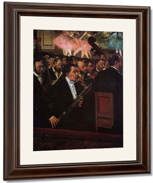 The Orchestra Of The Opera By Edgar Degas By Edgar Degas