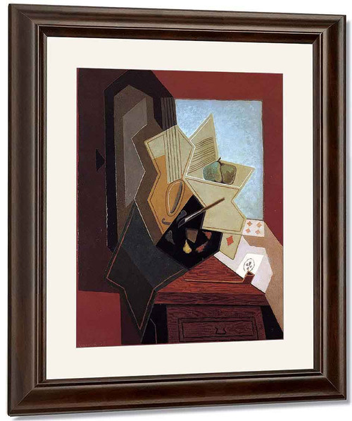 The Painter's Window By Juan Gris