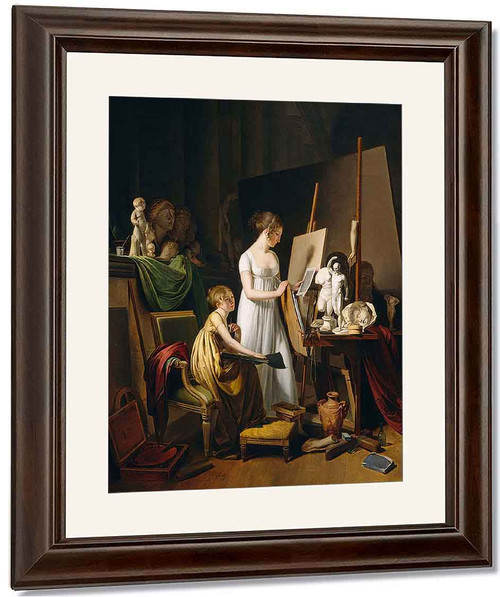 The Painters Studio By Louis Leopold Boilly By Louis Leopold Boilly