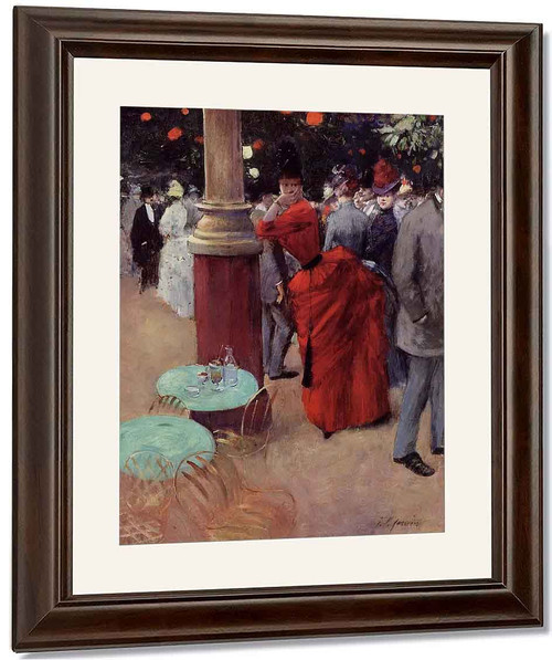 The Public Garden By Jean Louis Forain By Jean Louis Forain